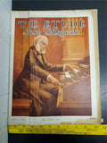 VTG Sept 1929 Etude Music Journal Magazine Sheet Music Great Belgian Master