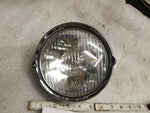 Vintage NOS Headlight Bulb Ring Bezel RUPP Mini bike Motorc Stanley RST 100 12v