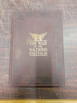Antique 1914-1919 The War Of The Nations Portfolio Etchings Book In Rotogravure