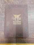 Antique 1914-1919 The War Of The Nations Portfolio Etchings Book In Rotogravure