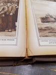 Antique 1914-1919 The War Of The Nations Portfolio Etchings Book In Rotogravure