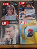 VTG 1967-1968 Lot 4 Life Magazines Lindsay Style Sea Probe Young American Movies
