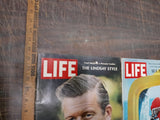 VTG 1967-1968 Lot 4 Life Magazines Lindsay Style Sea Probe Young American Movies