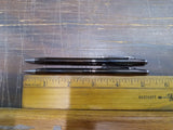 Vintage Bradley Mechanical Pencil & Pen Set In Original Box Silver & Charcoal