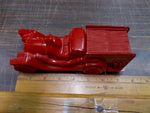 Vtg Glass Avon Auto Train toy Collectibles Lot Steam Engine Bell Race Car Packar
