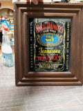 Vintage Jack Daniels Old Time Tennessee Whiskey Sour Mash  Red Gold Blue Foil #7