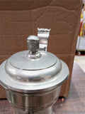 Vintage Swiss Aarau Pewter Tankard W Rams Head & Vintage German Pewter Pitcher