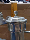 Vintage Swiss Aarau Pewter Tankard W Rams Head & Vintage German Pewter Pitcher