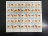 Vtg Stamp Collection 10 Sheets 500 Stamps-Magna Carta Nursing UN Fine Arts More
