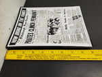 1960 Pittsburgh Post Gazette Pirates 1971 Were The Champs/World Series Ashtrays