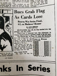 1960 Pittsburgh Post Gazette Pirates 1971 Were The Champs/World Series Ashtrays