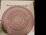 Longaberger Pottery Warming Basket Brick NIB For Breads Muffins & Pastries 5 3/4