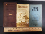 VTG 1946-1966 3 Enginemen's Time Books Brotherhood Railroads Engineers Train