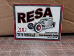 Assorted Lot Of 12 Car Show/Cruise Plaques Resa Allenport Mon-Valley Charleroi