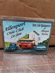 Assorted Lot Of 12 Car Show/Cruise Plaques Resa Allenport Mon-Valley Charleroi