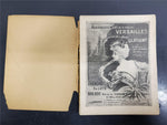 VTG Early 1900's A Day At Versailles Illustrated Guide of Palace & Museum France