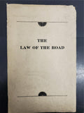 VTG 1922 The Law Of The Road Treatise on The Use of Public Highways Info Booklet