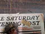 Vintage Original The Saturday Evening Post-Jul 6 1918 More Than 2 Million A week