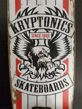 Wooden Kryptonics Skateboard Since 1965 Eagle Graphic Tony Hawk Huck Jam Trucks