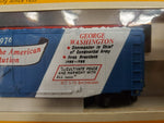 Bachmann HO George Washington 1732-1799- 51' Bicentennial Train Box Car No. 1283