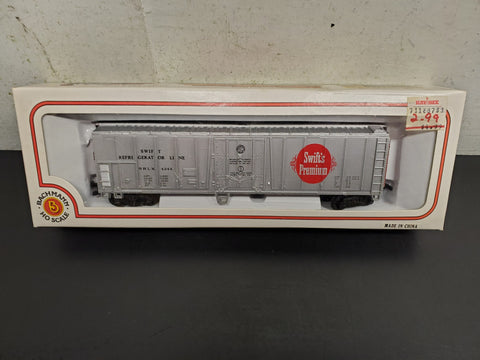 Vtg Bachmann HO Scale 51' Steel Reefer Swifts Premium SLRX CAR #4244 New In Box