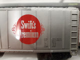Vtg Bachmann HO Scale 51' Steel Reefer Swifts Premium SLRX CAR #4244 New In Box