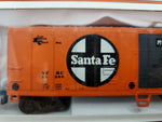 Vtg Bachmann HO Scale 51' Steel Reefer Santa Fe Box Freight Car NIB #70900 Train
