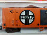 Vtg Bachmann HO Scale 51' Steel Reefer Santa Fe Box Freight Car NIB #70900 Train