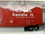 Vtg Bachmann HO Scale Union Pacific 51' Plug Door Box Freight Car NIB 76036 Loco