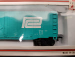 Vtg Bachmann HO Scale Penn Central 51' Plug Door Box Freight Car NIB 76036 Train