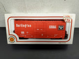 Vtg Bachmann HO Scale Burlington 41' Hi-Cube Box Smooth Sides Freight Car NIB