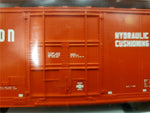 Vtg Bachmann HO Scale Burlington 41' Hi-Cube Box Smooth Sides Freight Car NIB