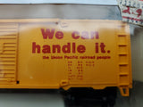 Vtg Bachmann HO Scale Union Pacific 41' Steel Box Car Freight Car NIB Locomotive