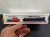 Vtg Bachmann HO Scale EXXON 42' 3-Dome Tank Car Train #70100 Car Model Train NIB