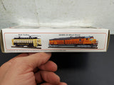 Vtg Bachmann HO Scale EXXON 42' 3-Dome Tank Car Train #70100 Car Model Train NIB