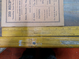 VTG 1912 Morris Supreme Test & Elizabeth High School Pennsylvania Recipe Books