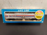 Life-Like HO Scale Silver Tower Passenger Train Car Realistic Interior Light NIB