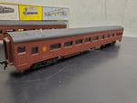 Vtg AHM HO Scale 2 PA 1930 Rivorossi Standard Coach Passenger Train Cars In Box
