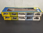 Vtg AHM HO Scale 2 PA 1930 Rivorossi Standard Coach Passenger Train Cars In Box