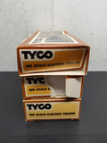 Vtg Tyco HO Scale Train Cars Lot Of 3 Union Durango Burlington Northern in Boxes