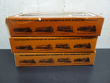Vtg Tyco HO Scale Train Cars Lot Of 3 Union Durango Burlington Northern in Boxes