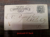 Vintage Lot 6 Death Petrolia Branch Penn Grand Council Catholic Mutual Postcards