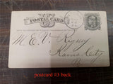 Vintage Lot 6 Death Petrolia Branch Penn Grand Council Catholic Mutual Postcards
