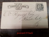 Vintage Lot 6 Death Petrolia Branch Penn Grand Council Catholic Mutual Postcards