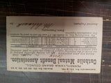 Vintage Lot 4 Death Penna Grand Council Catholic Mutual Benefit Postcards 1882