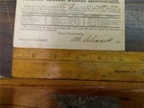 Vintage Lot 4 Death Penna Grand Council Catholic Mutual Benefit Postcards 1882