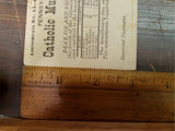 Vintage Lot 4 Death Penna Grand Council Catholic Mutual Benefit Postcards 1882