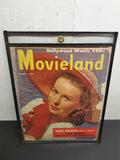 VTG 1949 Ingrid Bergman Jane Powell Barbara Hale Clark Gable Movieland Magazines