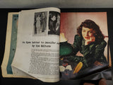 VTG March 1948 Movieland Magazine Lana Turner Ginger Rogers Kate Hepburn Collect