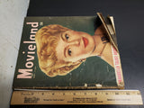VTG March 1948 Movieland Magazine Lana Turner Ginger Rogers Kate Hepburn Collect